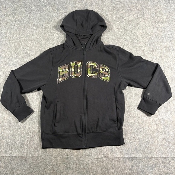 all in motion Other - All In Motion Men's BUCS Jacket Size Small Full Zip Side Pockets Black‎ Hoodie